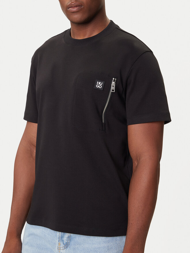 HUGO HUGO Camiseta Dargentee 50542566 Negro Relaxed Fit