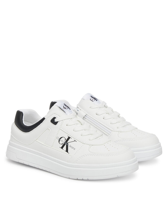 Calvin Klein Jeans Sneakers Calvin Klein Jeans Low Cut Lace-Up Sneaker V3X9-82090-1355 S Alb