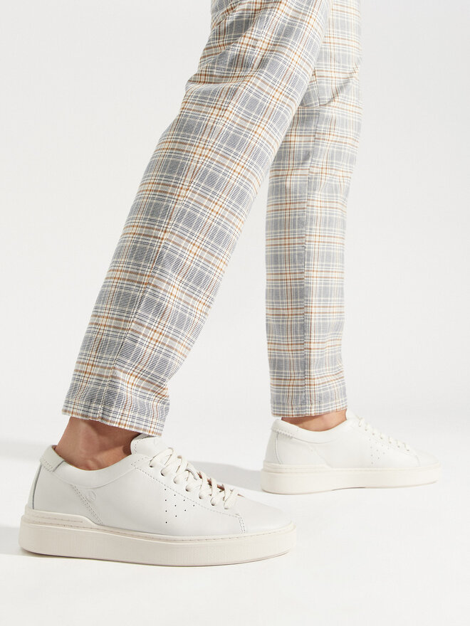 Снікерcи Clarks Craft Swift 26176134 Білий | evzuttya.com.ua