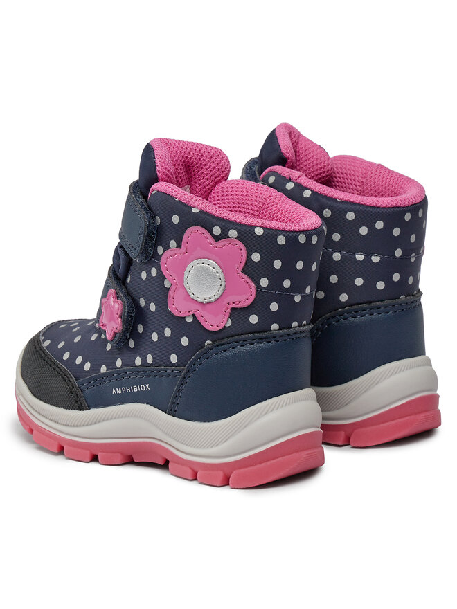 Geox Schneeschuhe Geox B Flanfil Girl B Abx B363WB 0MNBC C4268 M Dunkelblau