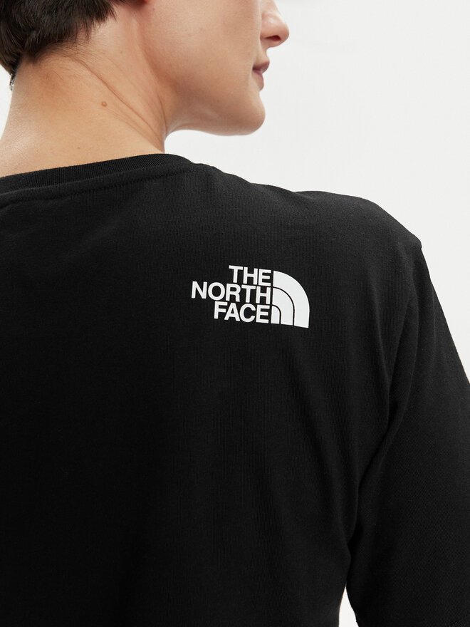 The North Face The North Face T-Shirt Simple Dome NF0A87U4 Μαύρο Relaxed Fit