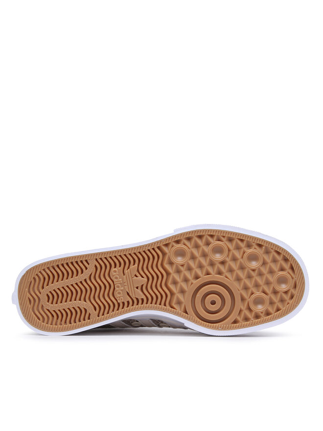 adidas Trampki adidas Nizza Platform Mid Shoes HQ1981 Beżowy