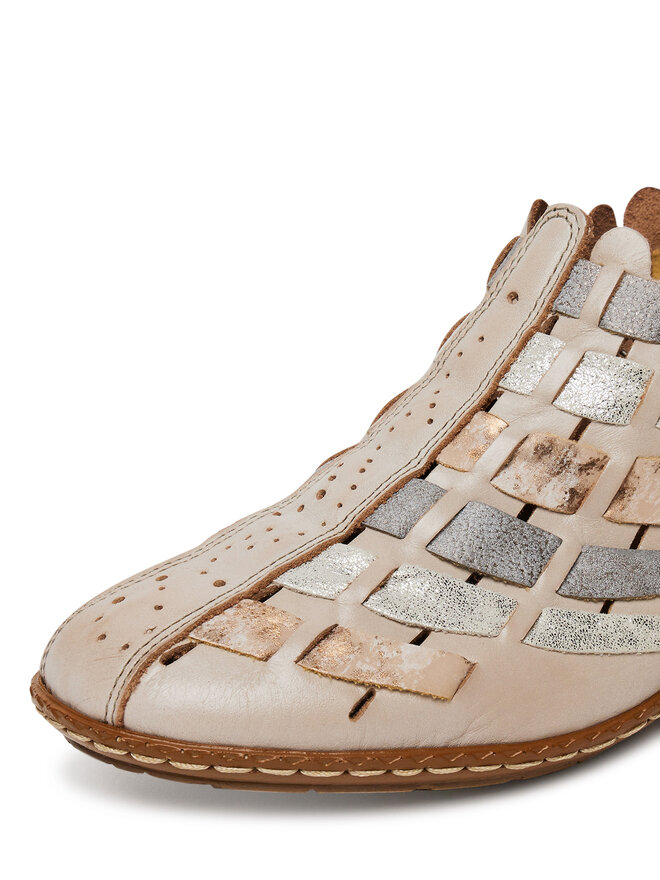 Rieker Halbschuhe Rieker 46778-64 Beige