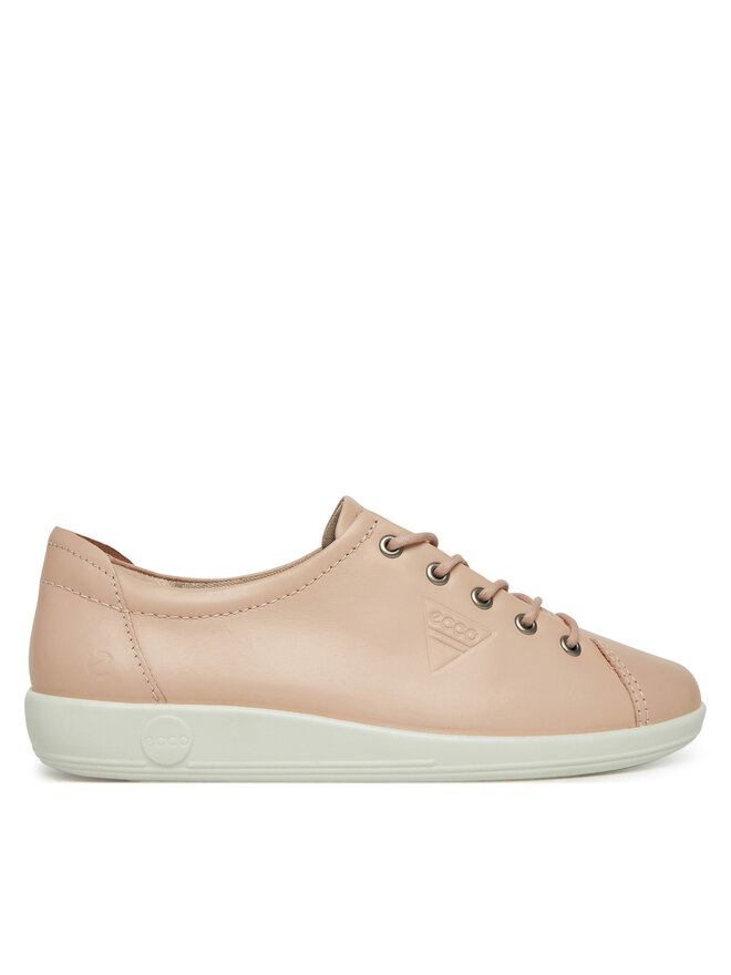 ECCO Sneakersy ECCO Soft 2.0 Tie 20650311118 Růžová