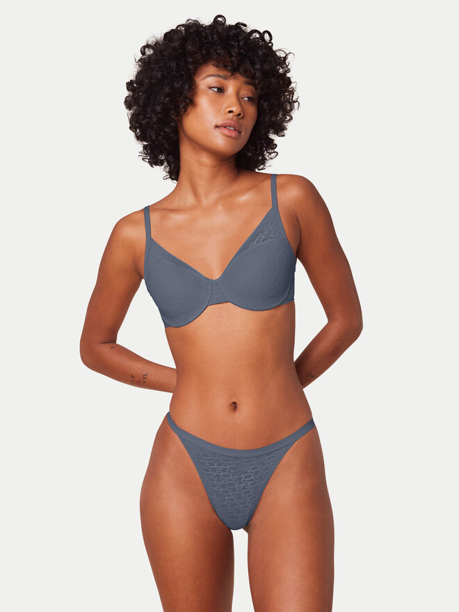 Triumph Triumph Στρίνγκ Signature Sheer 10216494 Μπλε