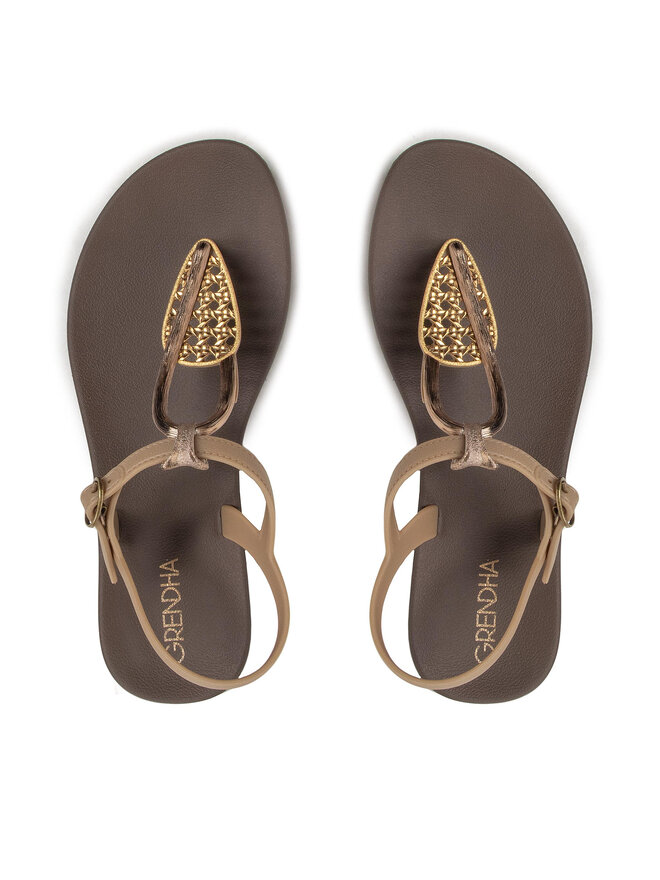 Grendha Sandalen Grendha Uba Decor Sand Ad 18293 Braun