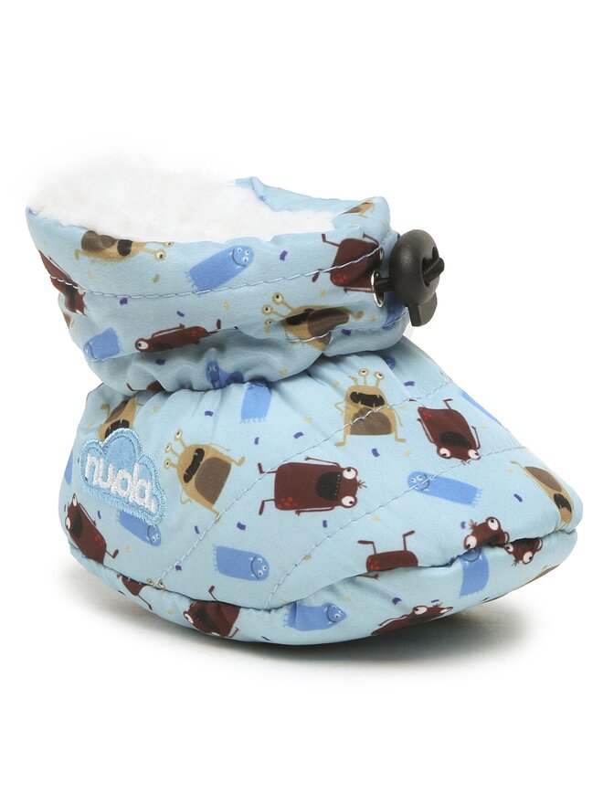 Nuvola Тапочки Nuvola Baby Printed UNPR20BMSO18 Голубий