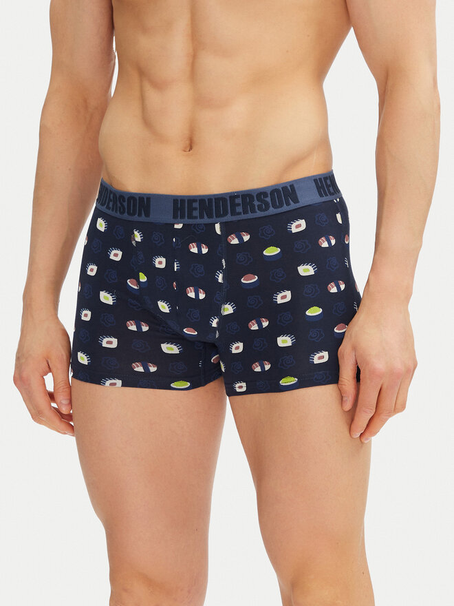 Henderson Henderson 2er-Set Boxershorts Sushi 42625 Dunkelblau