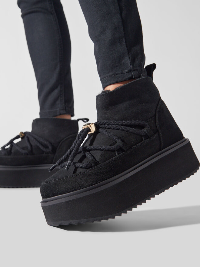 Inuikii Snehule Inuikii Classic Low 75104-105 Čierna