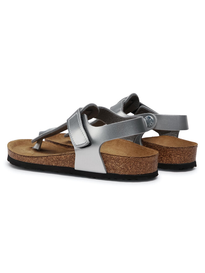 Sandalen Birkenstock Kairo Hl Kids 1019176 Silberfarben eschuhe