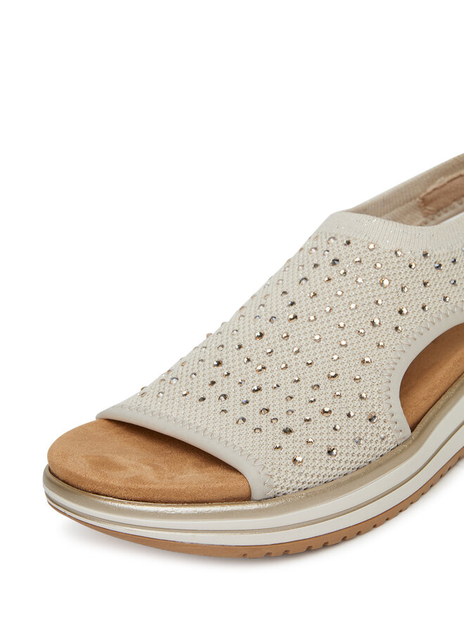 Remonte Sandalen Remonte D1J55-60 Écru