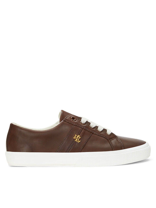 LAUREN RALPH LAUREN Sneakersy LAUREN RALPH LAUREN 802775372007 Hnedá