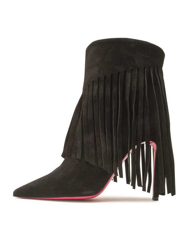 PINKO Kowbojki PINKO Olympe Tronchetto PE 23 BKJS1 100573 A0N8 Czarny