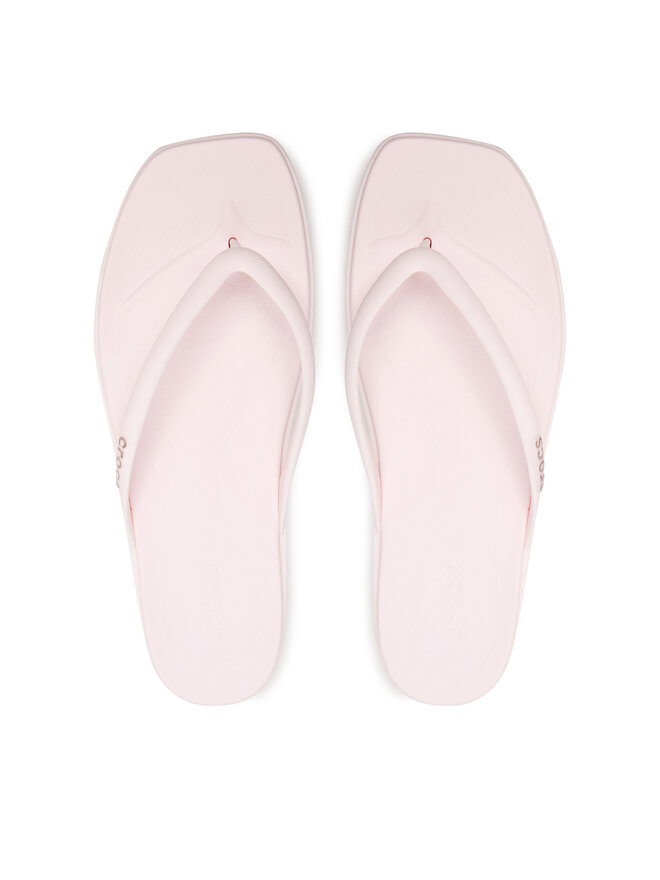 Crocs В'єтнамки Crocs Miami Square Flatform Flip 214161 Світло-рожевий