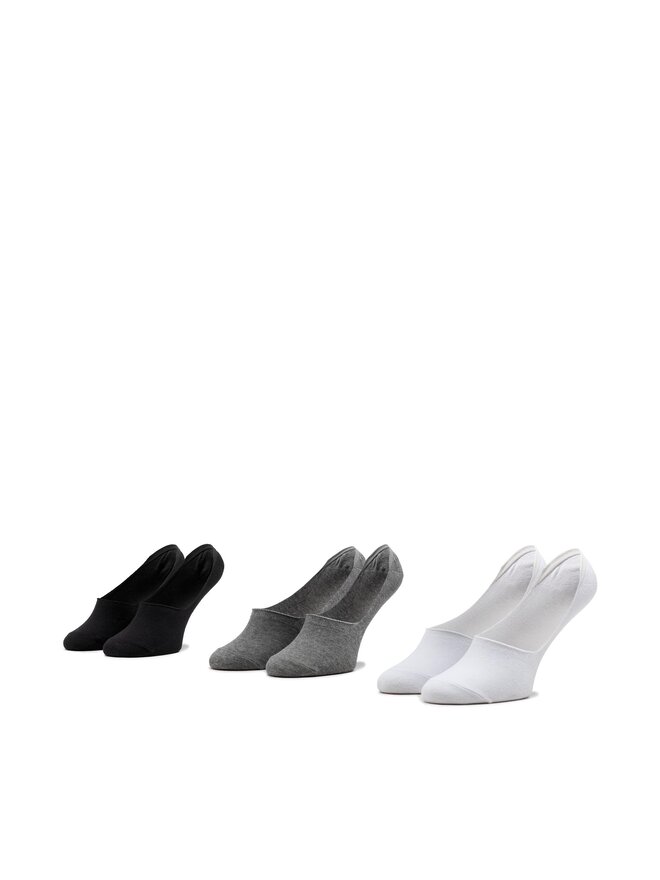 Sprandi 3 pares de calcetines tobilleros para hombre Sprandi 0MB-007-SS23 Gris