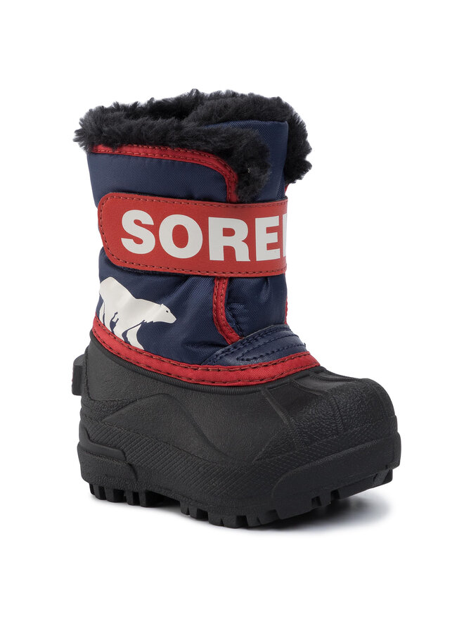 Sorel Škornji za sneg Sorel Toddler Snow Commander NV1960 Mornarsko modra