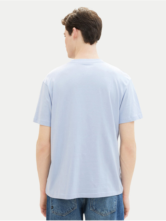 Tom Tailor Denim Tom Tailor Denim Футболка 1040880 Блакитний Relaxed Fit