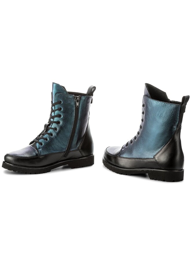Lasocki Schnürstiefeletten Lasocki SOFIA WKL-7 Dunkelblau