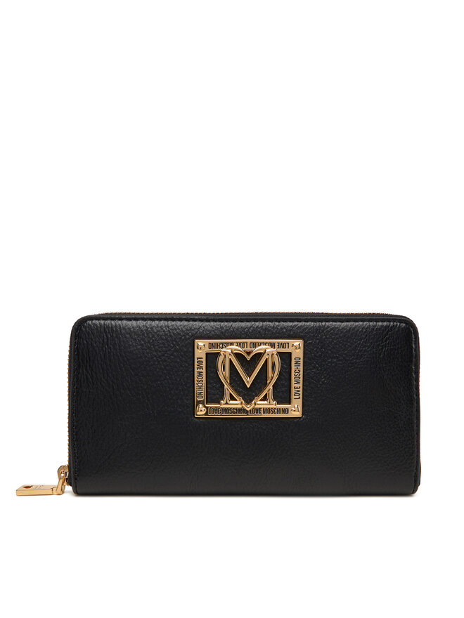 LOVE MOSCHINO Μεγάλο Πορτοφόλι Γυναικείο LOVE MOSCHINO JC5603PP1NLI0000 Μαύρο