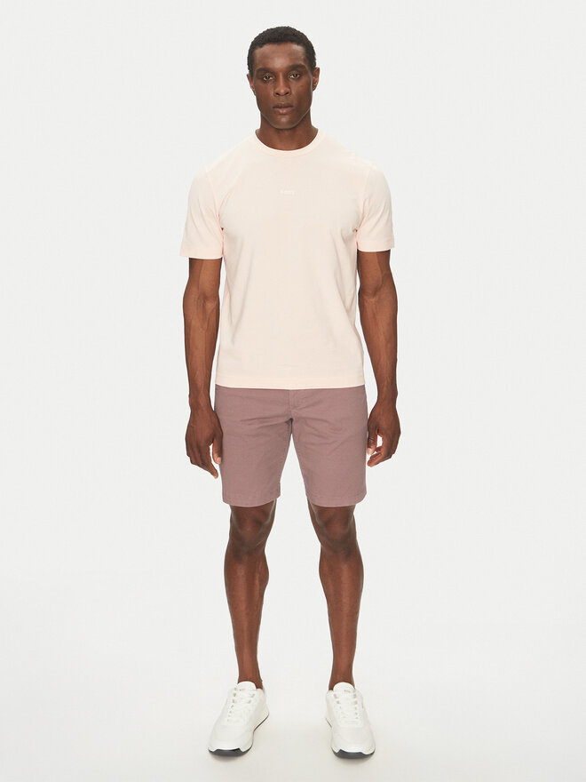 BOSS BOSS T-Shirt Tchup 50473278 Rosa Relaxed Fit