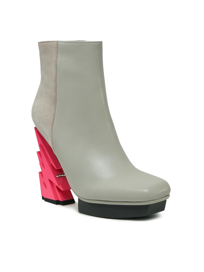 United Nude Bokacsizma United Nude Glam Square 1075079816 Fehér