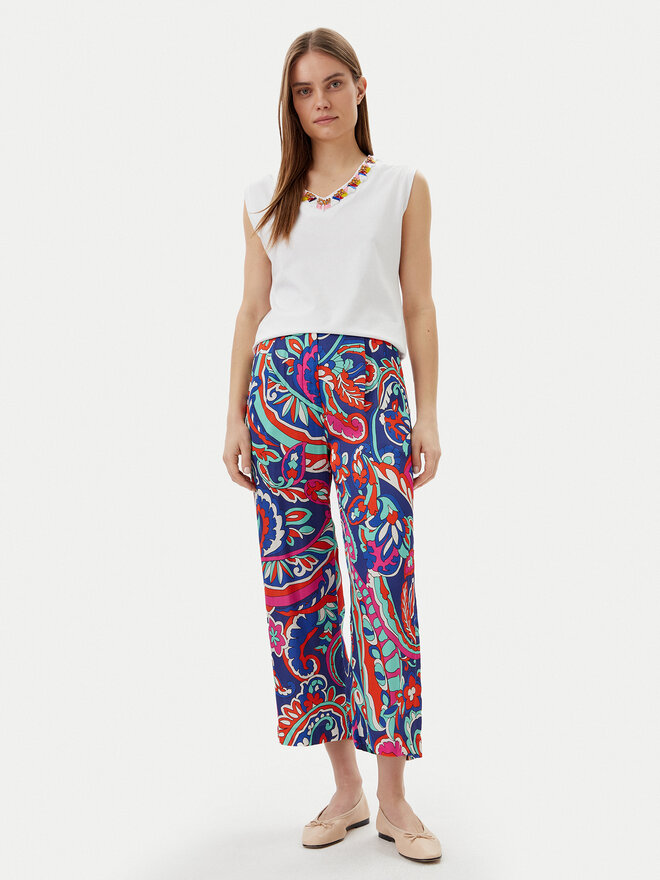LOLA CASADEMUNT LOLA CASADEMUNT Топ MS2515021 Білий Regular Fit