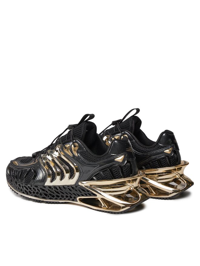Plein Sport Tenisice Plein Sport The Thunder Stroke Gen.X.02. FACS USC0434 STE003N Crna
