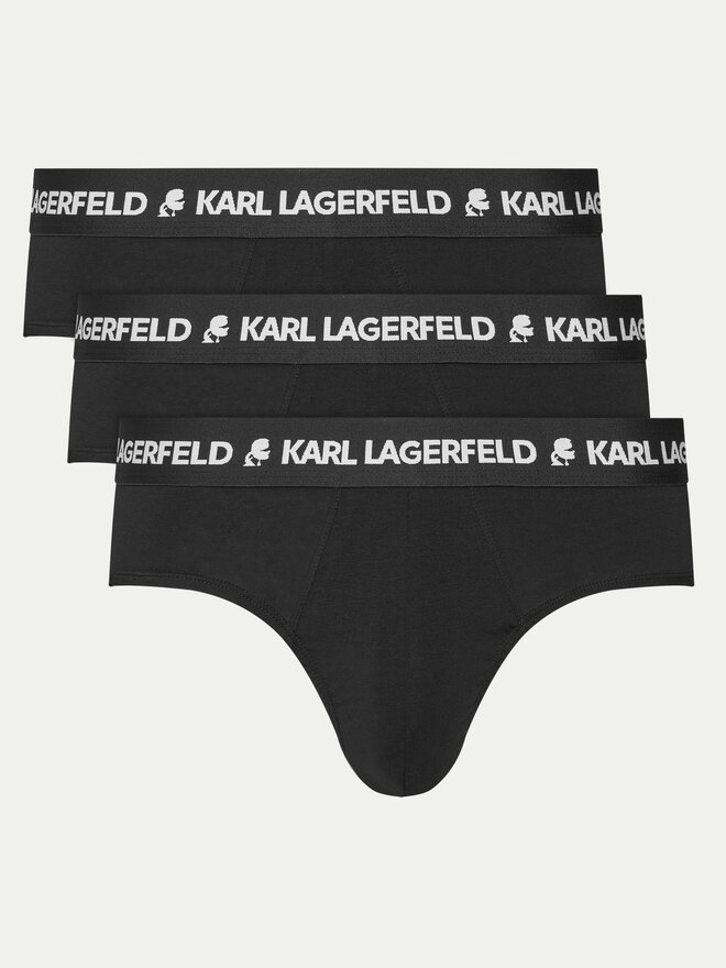 KARL LAGERFELD KARL LAGERFELD 3er-Set Slips A1M47152 Schwarz