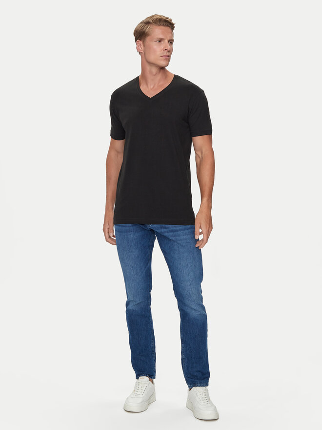 Pierre Cardin Pierre Cardin 2er-Set T-Shirts 29991.000.9000 Schwarz Modern Fit