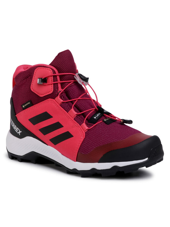 adidas Trekingová obuv adidas Terrex Mid Gtx K GORE-TEX FW9758 Fialová