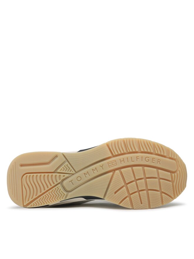 Tommy Hilfiger Сникърси Tommy Hilfiger Modern Prep Mix Rwb FM0FM04360 Бежов