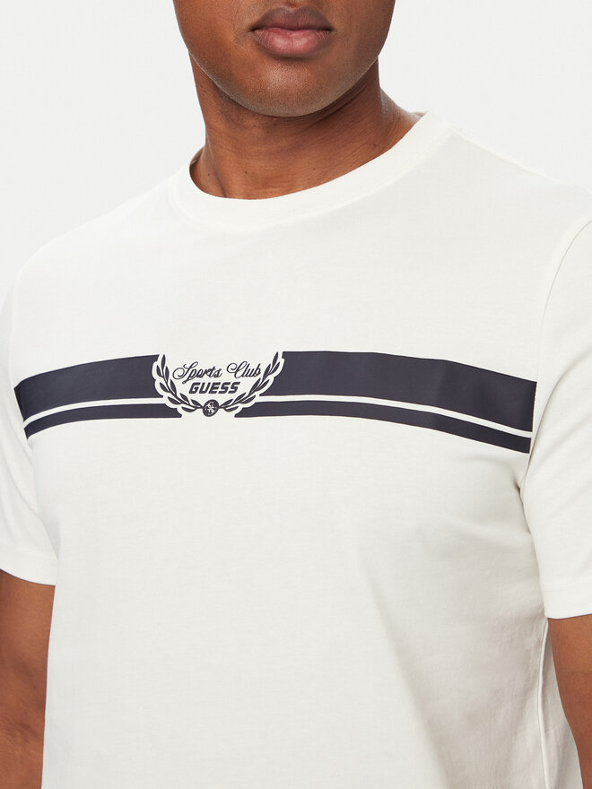 Guess Guess T-Shirt Z6YI25 K5089 Creme Regular Fit