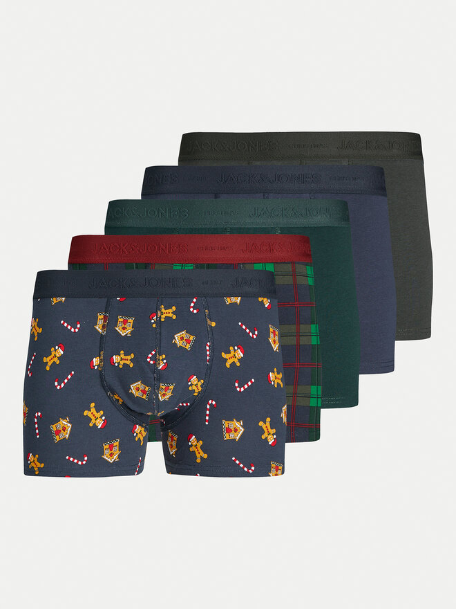 Jack&Jones Jack&Jones 5 darab boxer Xmas 12266614 Színes