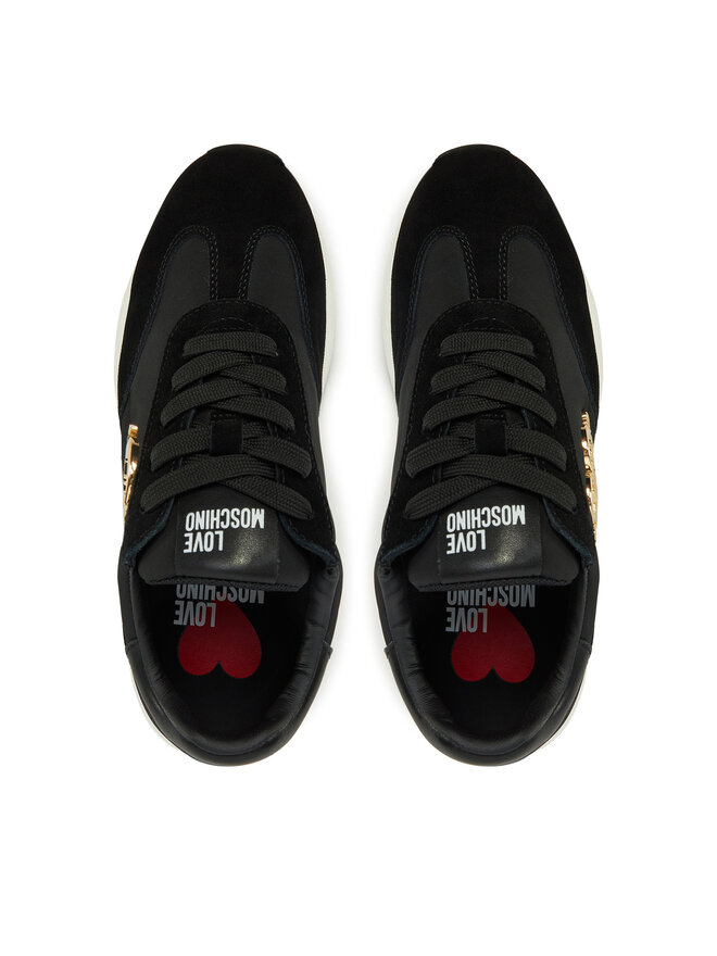 LOVE MOSCHINO Sneakersy LOVE MOSCHINO JA15074G1MINA00A Czarny