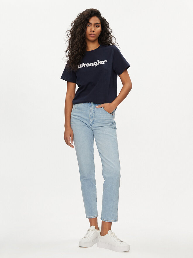 Wrangler Wrangler Póló 112352289 Sötétkék Regular Fit