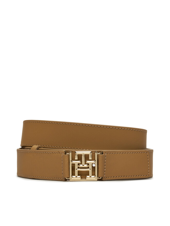 Tommy Hilfiger Dámský pásek Tommy Hilfiger Reset 3.0 AW0AW16353 Hnědá
