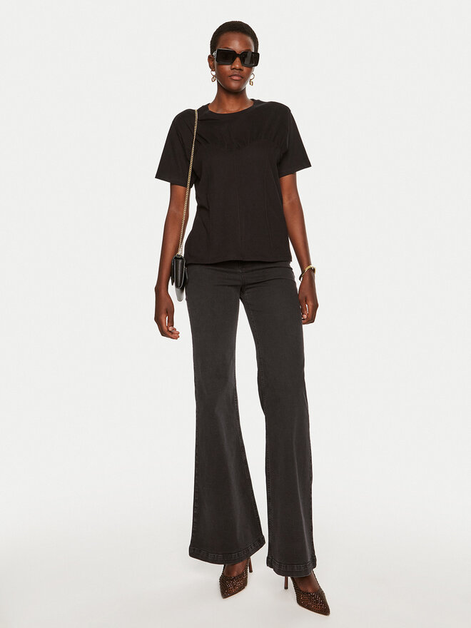 TWINSET TWINSET Camiseta 242TP2440 Negro Regular Fit