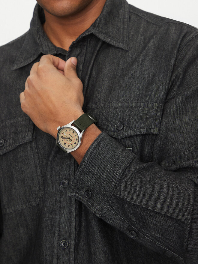 Timex Ceas Timex Expedition North TW2V65800 Verde