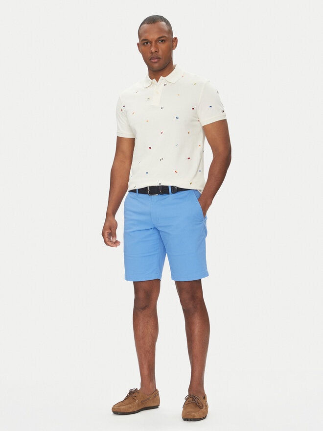 Tommy Hilfiger Tommy Hilfiger Polo marškinėliai Critter MW0MW39044 Smėlio Regular Fit