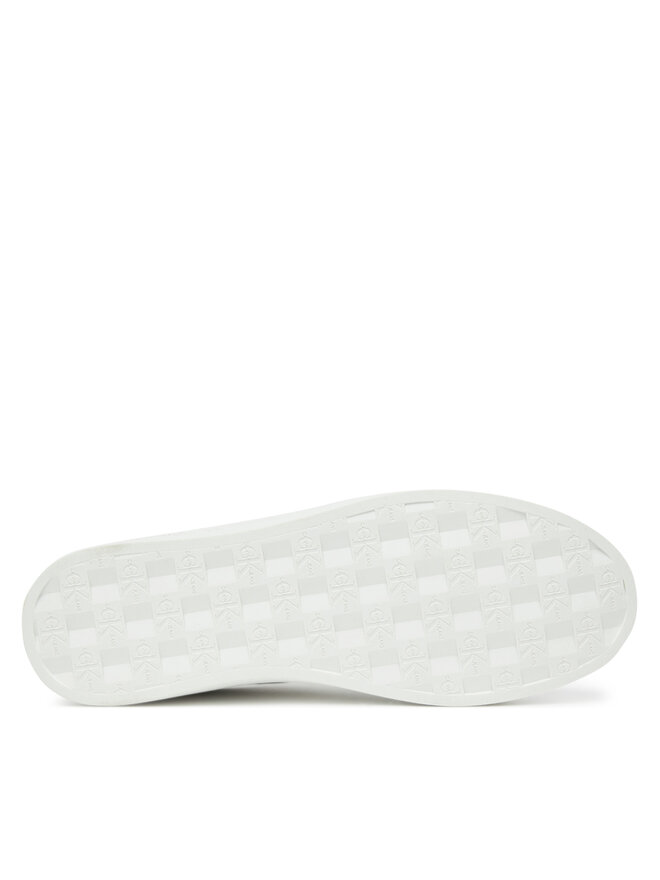 Calvin Klein Jeans Sportcipők Calvin Klein Jeans Classic Cupsole Mono Lth Wn YW0YW01902 Fehér