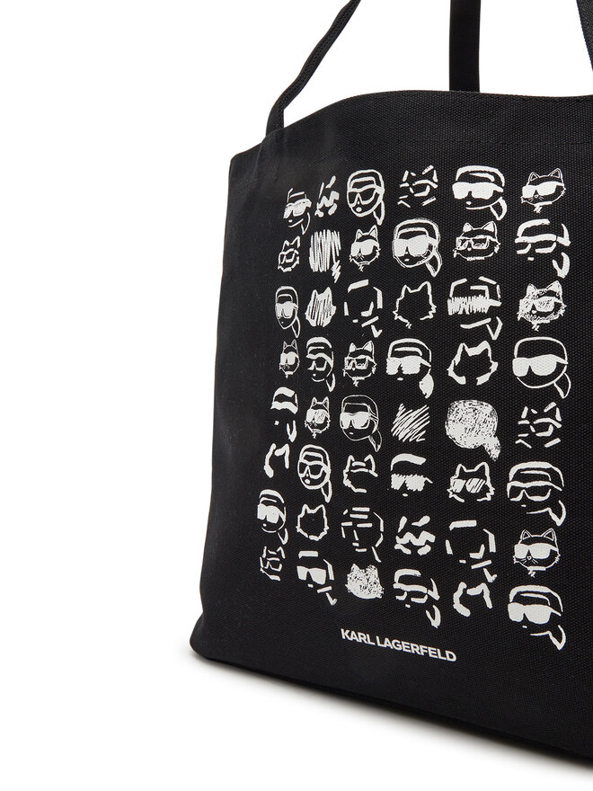 KARL LAGERFELD Torebka KARL LAGERFELD A2W50023 Czarny