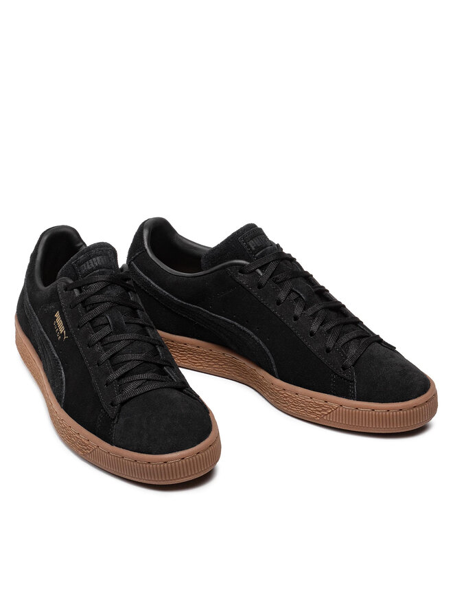 Sneakers Puma Suede Gum 381174 01 Noir chaussures