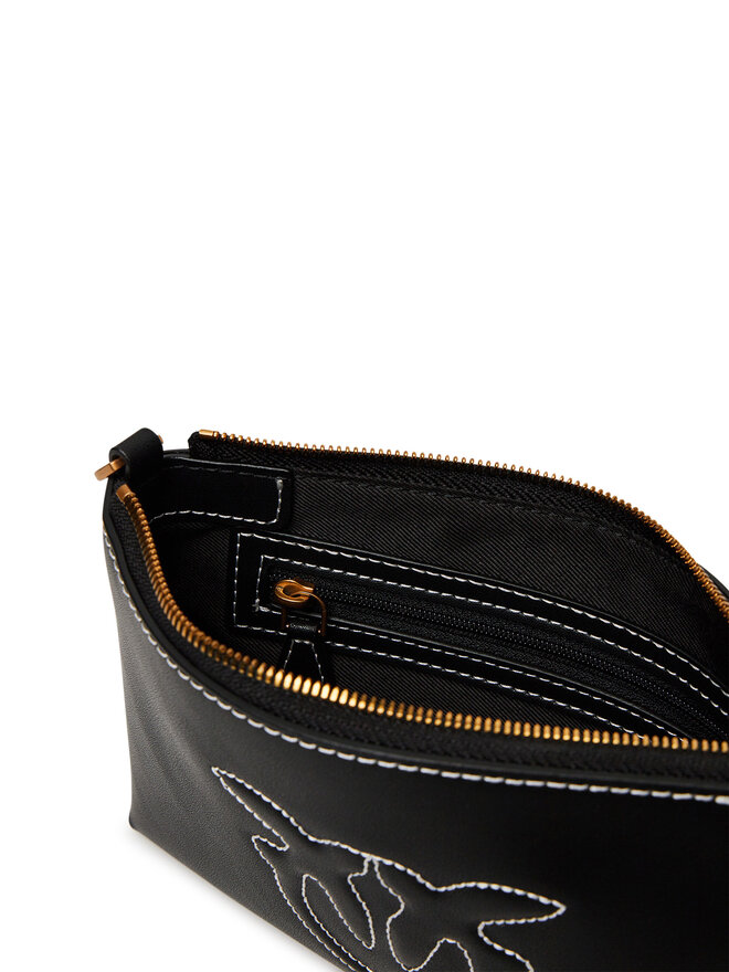 PINKO Сумка PINKO Flat Horizontal Mini PE 25 PCPL 104277 A2AN Чорний