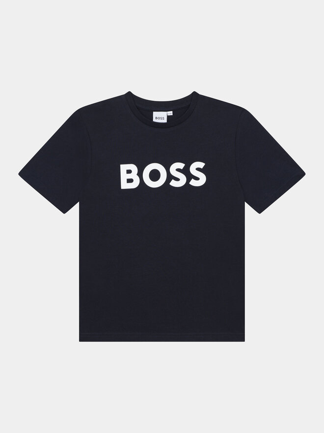 BOSS BOSS Camiseta J25P24 M Azul marino Regular Fit