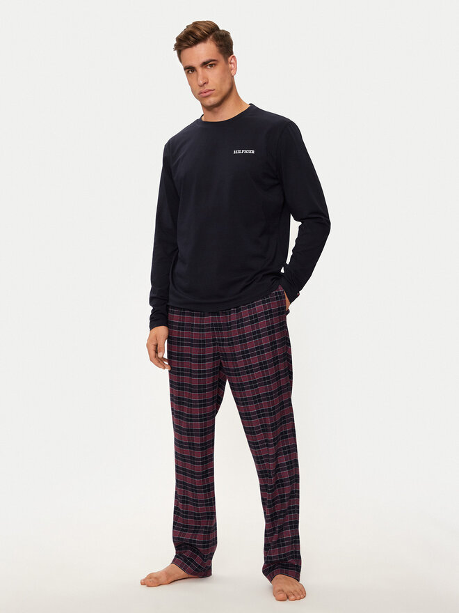 Tommy Hilfiger Tommy Hilfiger Pyjama UM0UM03360 Dunkelblau Regular Fit