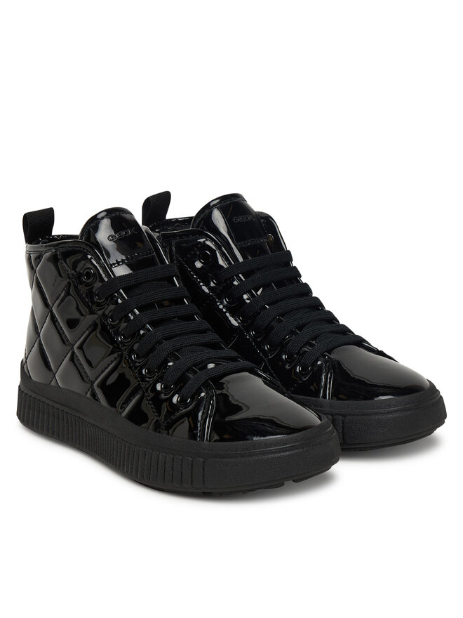 Geox Sneakers Geox J Laquinny J56M3F 000HH C9999 D Schwarz