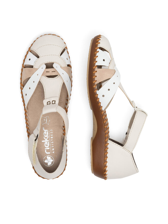 Rieker Sandalen Rieker M1655-61 Beige