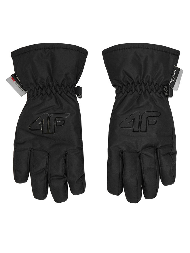 4F Skihandschuhe 4F 4FJWAW24AFGLU130 Schwarz