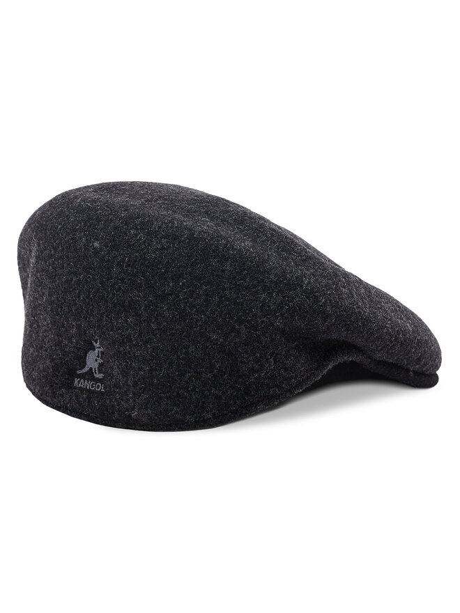 KANGOL×Hellrazor Black XLsize Waxed Utility 5 Panel Cap by Kangol - 44,95 €
