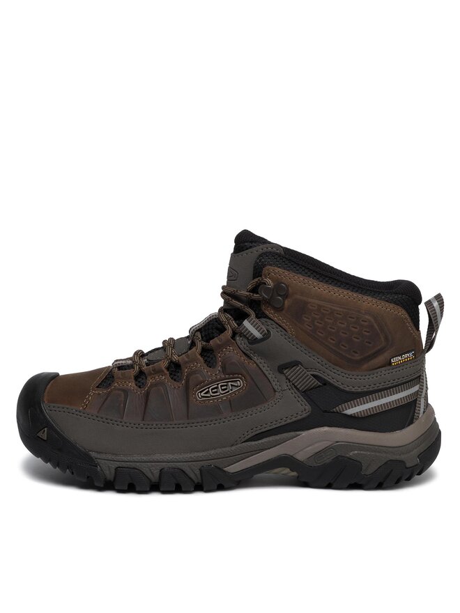 Bottes De Trekking Femme Keen Targhee III WP Imperméables - Taille 38, Cuir Marron, Neuves Avec Emballage